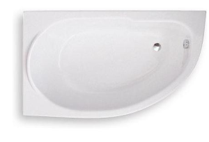 Polimat - Wanna Miki 145x85 (lewa) akrylowa asymetryczna